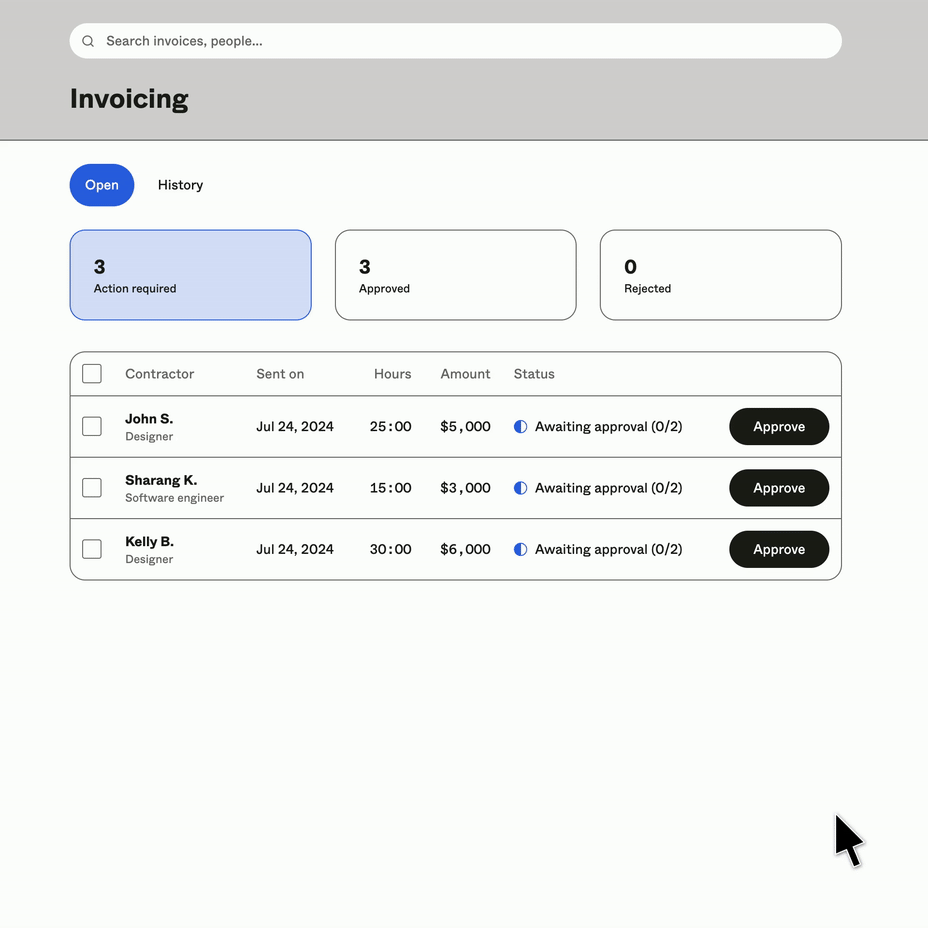 Invoice demo